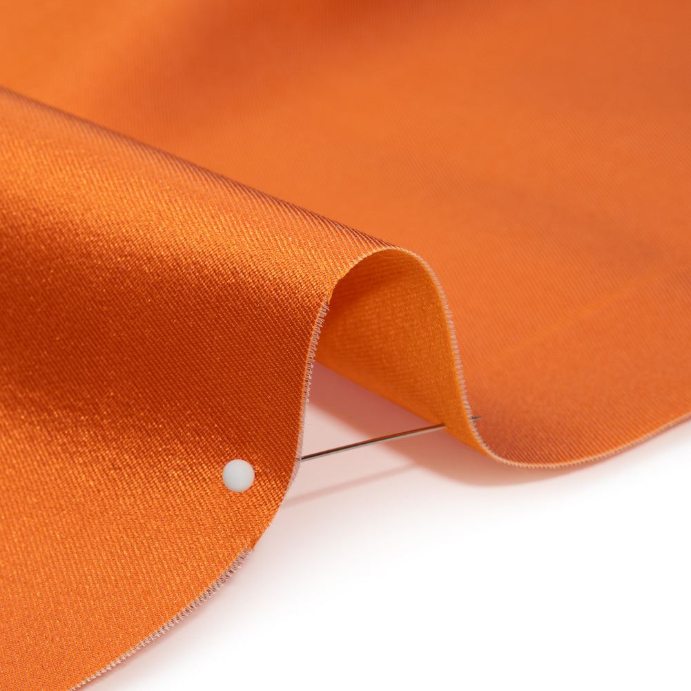 Silk Wool Twill - Harvest Pumpkin - Premium Collection