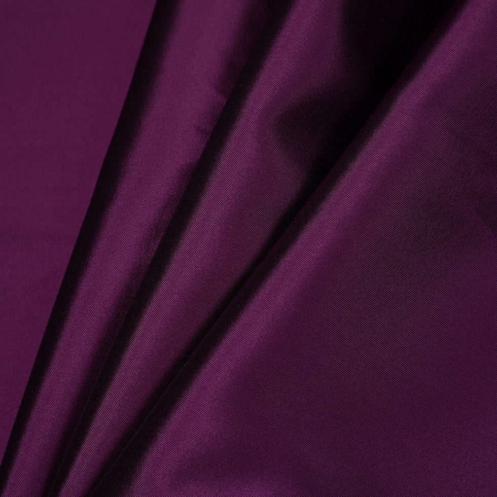 Silk Wool Twill - Purple Wine - Premium Collection