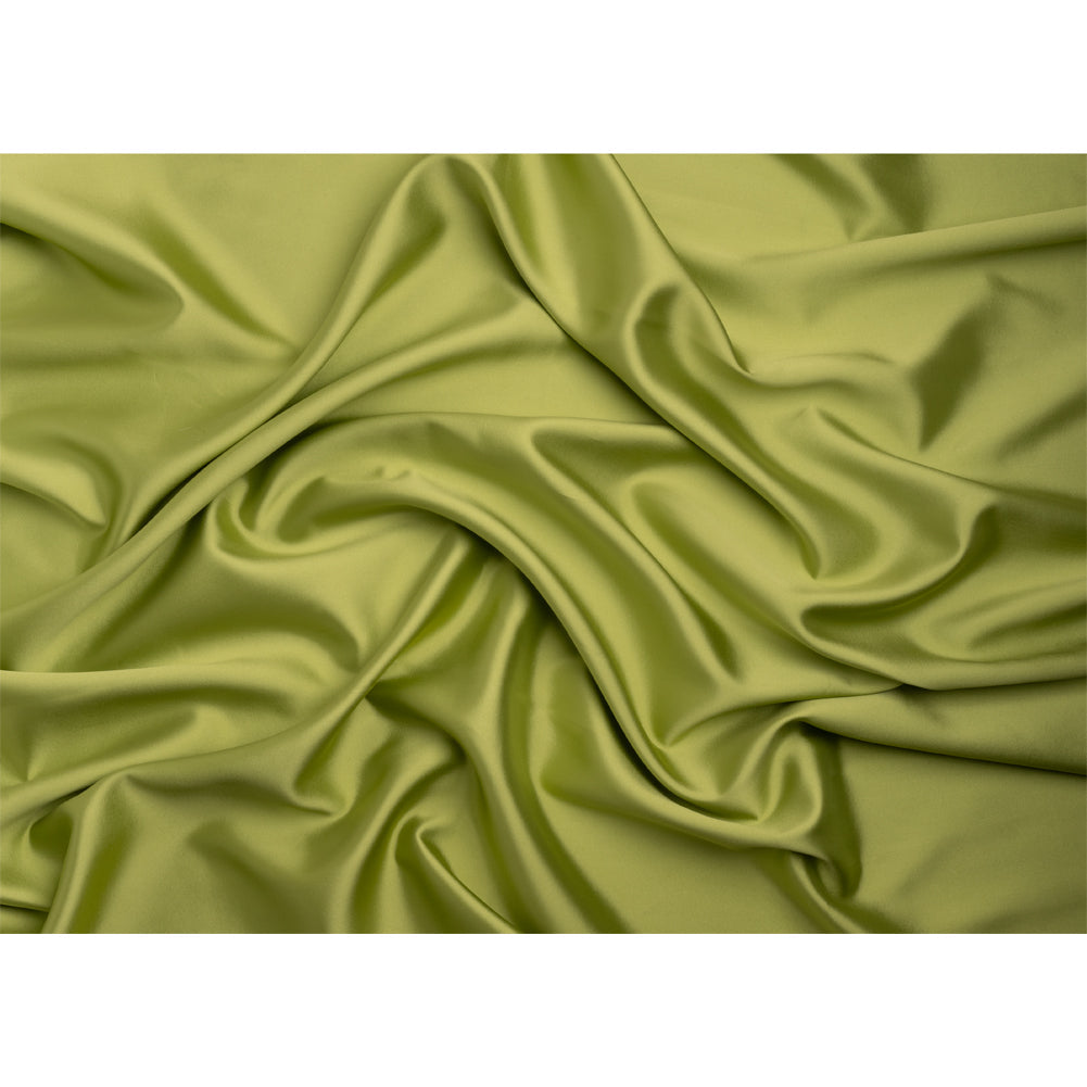 Silk Wool Twill - Green Glow - Premium Collection