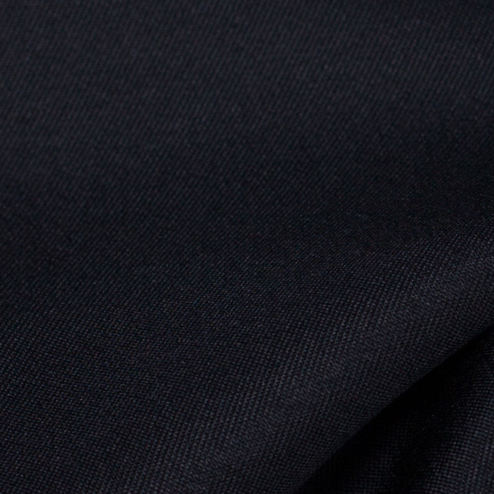 Silk Wool Twill - Midnight Blue - Premium Collection