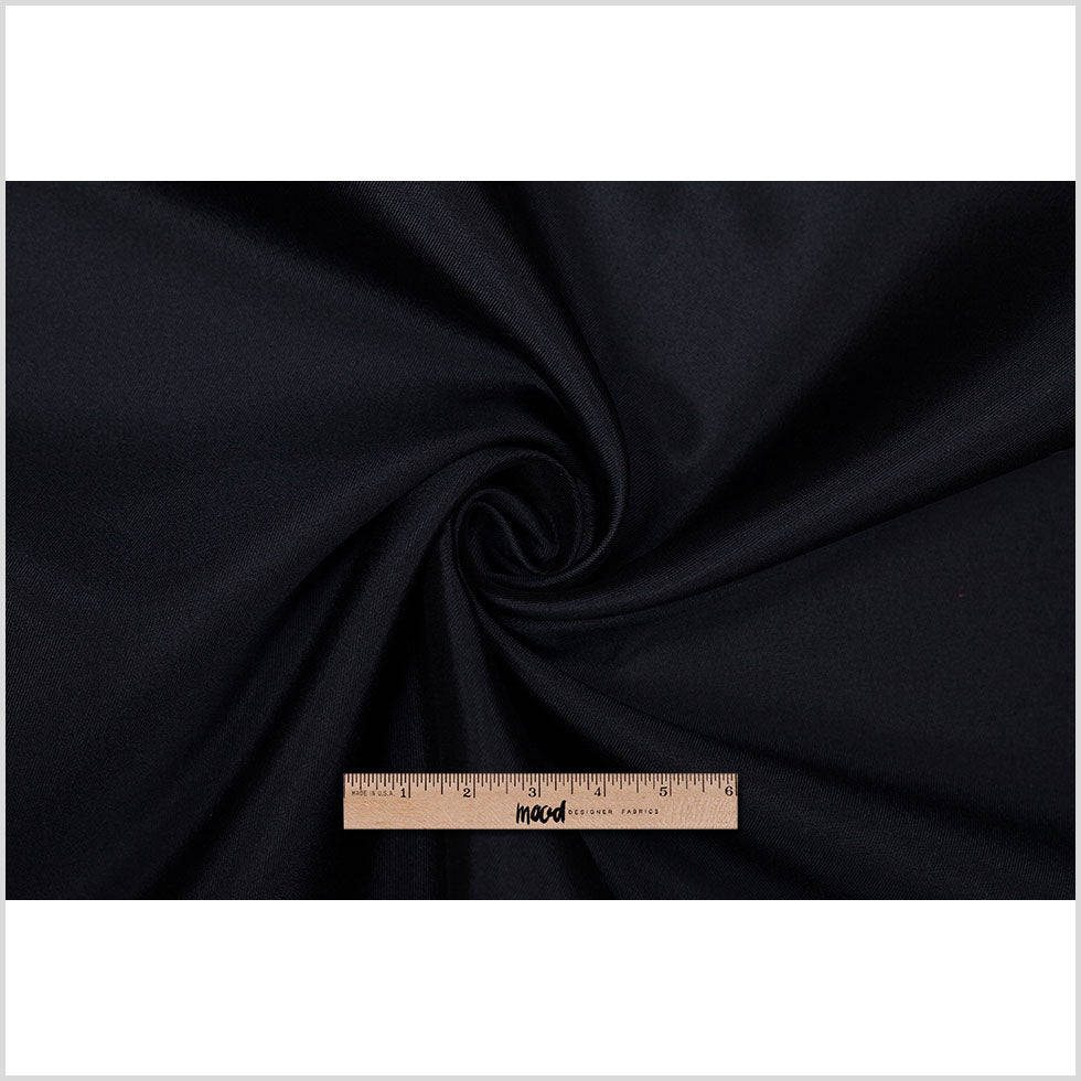 Silk Wool Twill - Midnight Blue - Premium Collection
