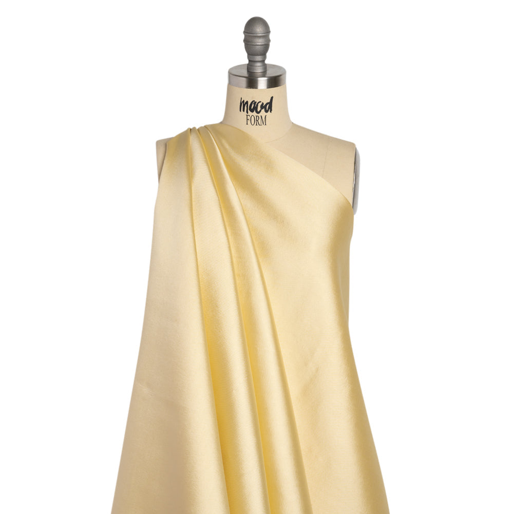 Silk Wool Twill - Vanilla Custard - Premium Collection