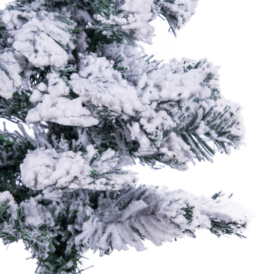 2' Snow Flocked Tabletop Tree
