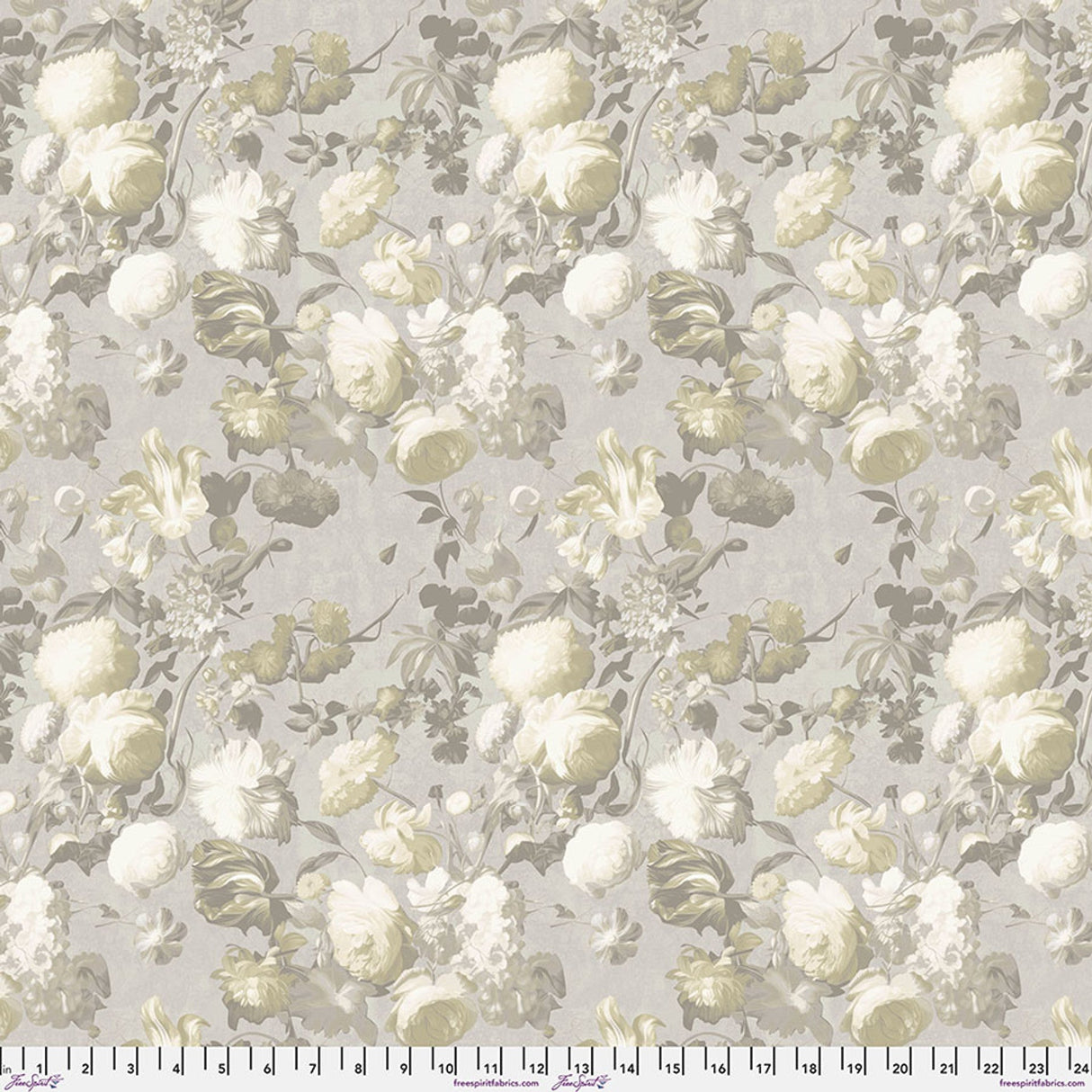 Cotton Print Fabric Enrapture Hush 44/45"