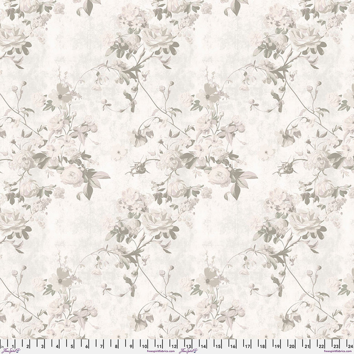 Cotton Print Fabric Enrapture Whisper 44/45"