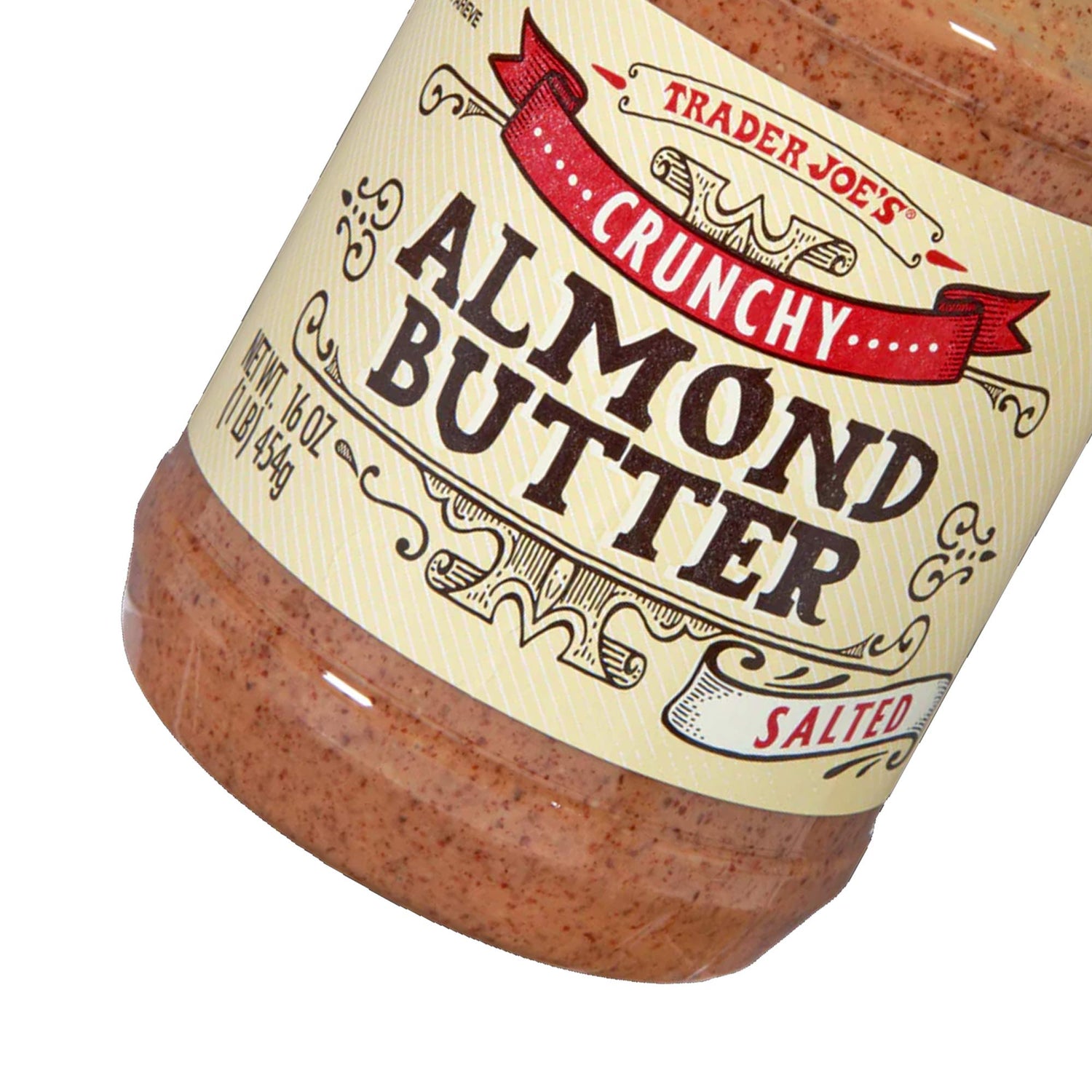 Crunchy Almond Butter Salted 16 Oz