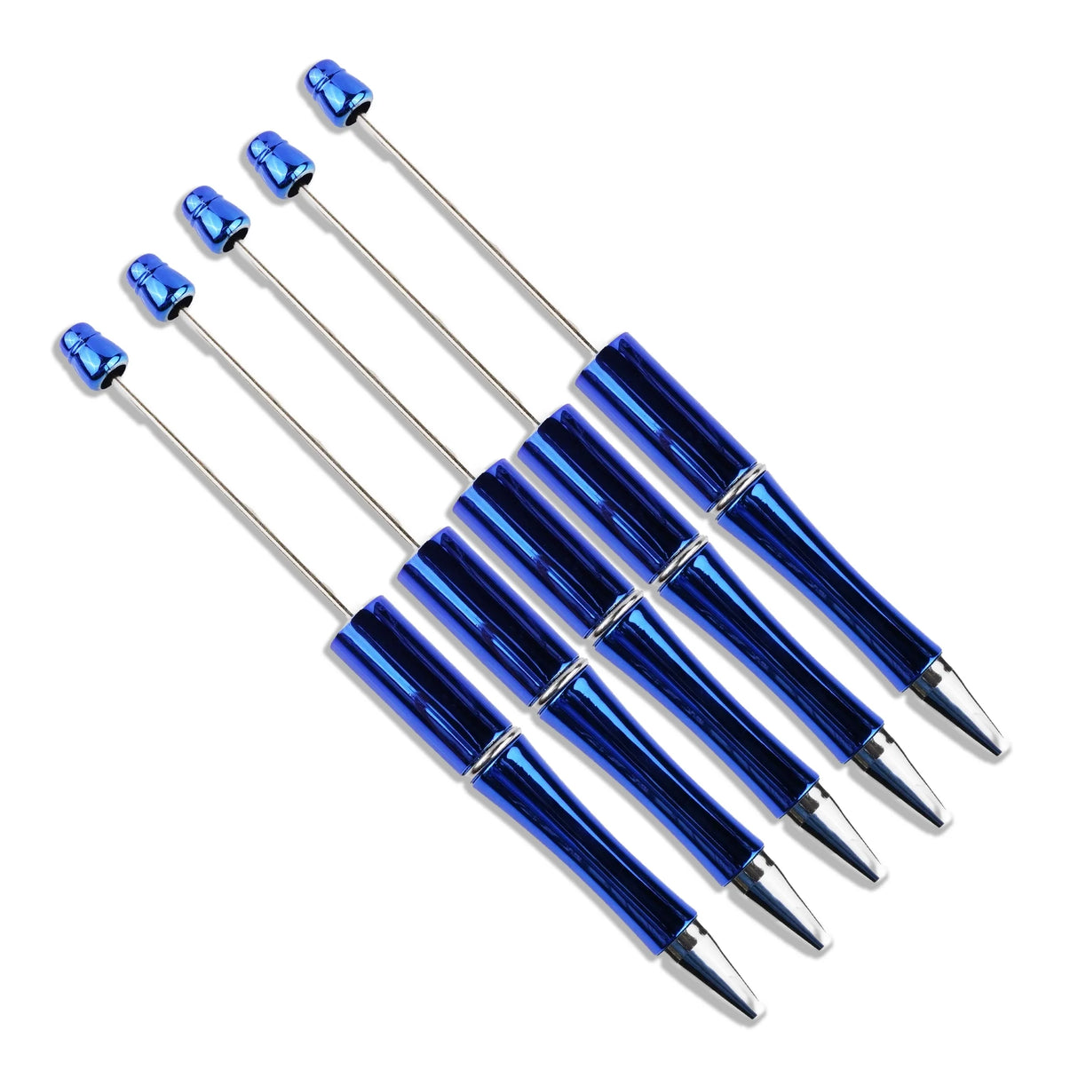 Pen Bead-Able - Metallic Royal Blue (5 Pens)