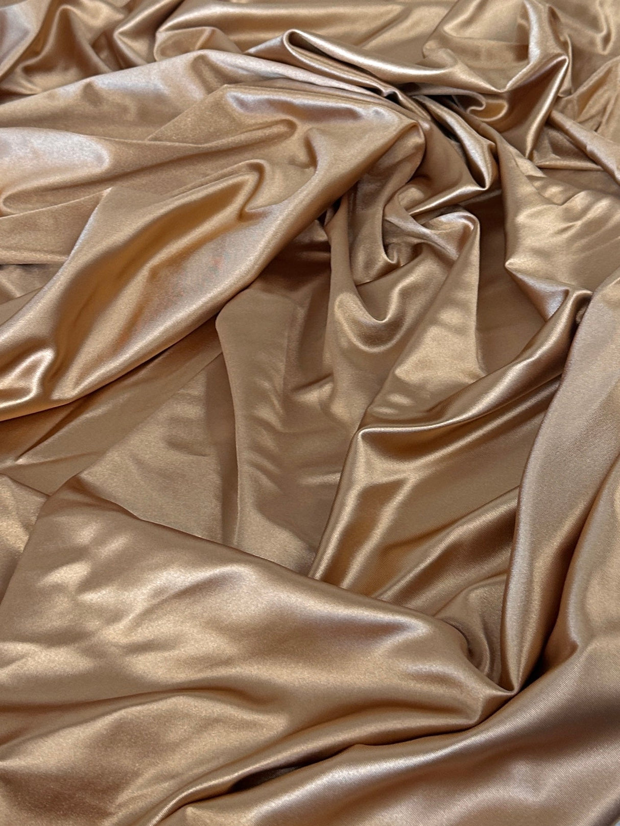 Shiny Nylon Spandex Mocha