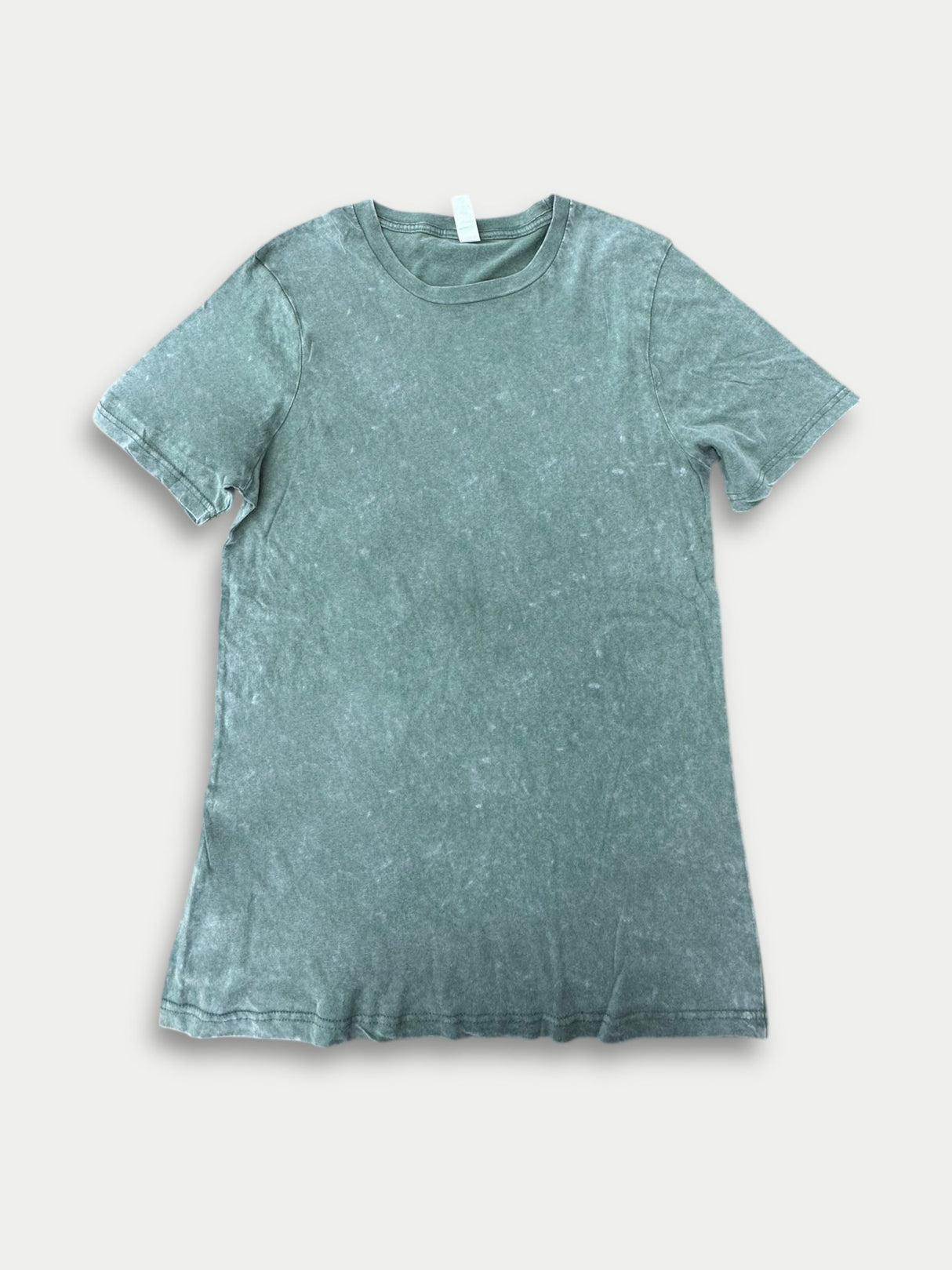 LBL 2102 Washed Shirts Cotton Fabric - Military Green, Washed, Unisex Relaxed Fit (1 Piece)