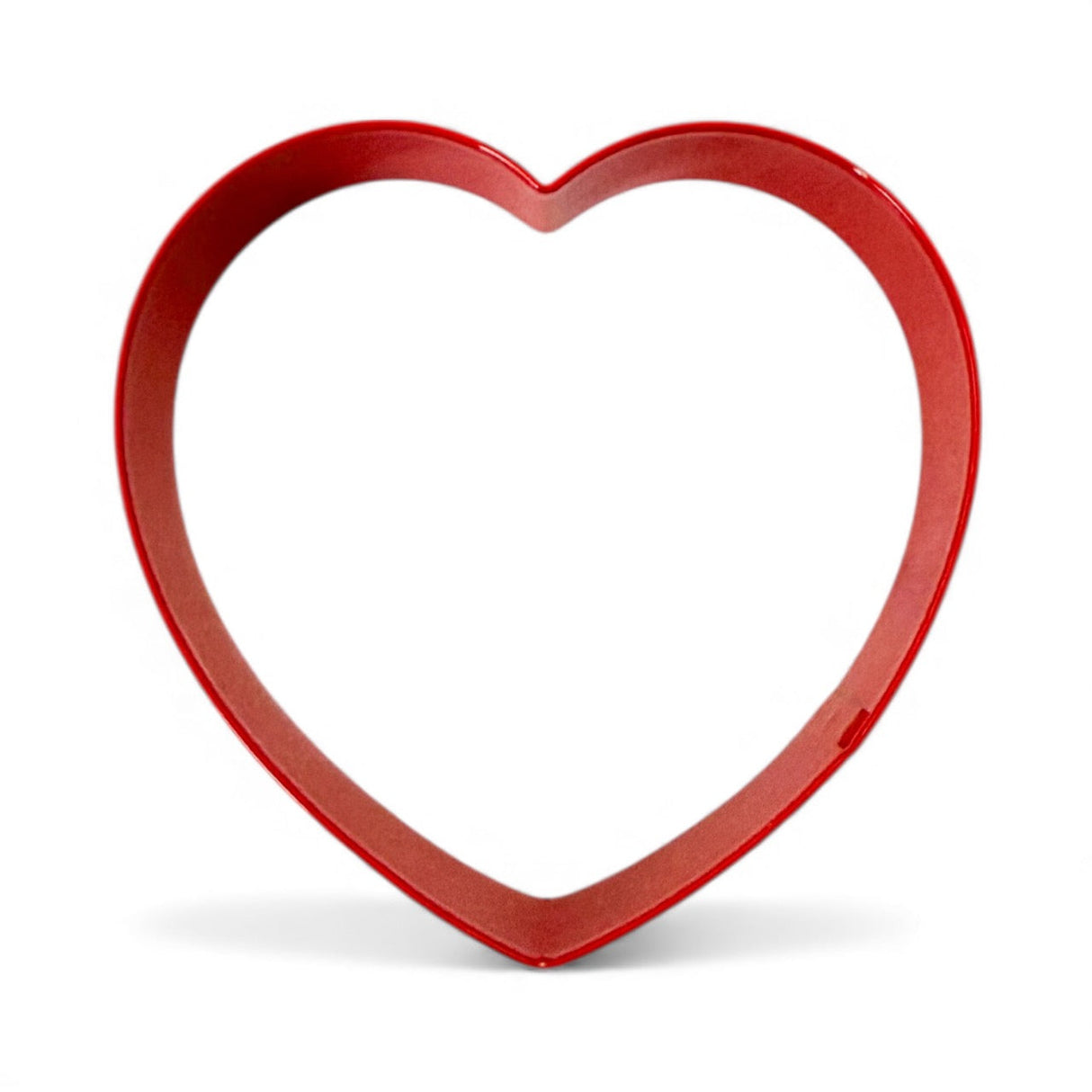 Heart Red Poly Resin Coated Tin Cookie Cutter 3 in PR953F - Free with purchase of $10 or more (Discount Taken at Checkout)
