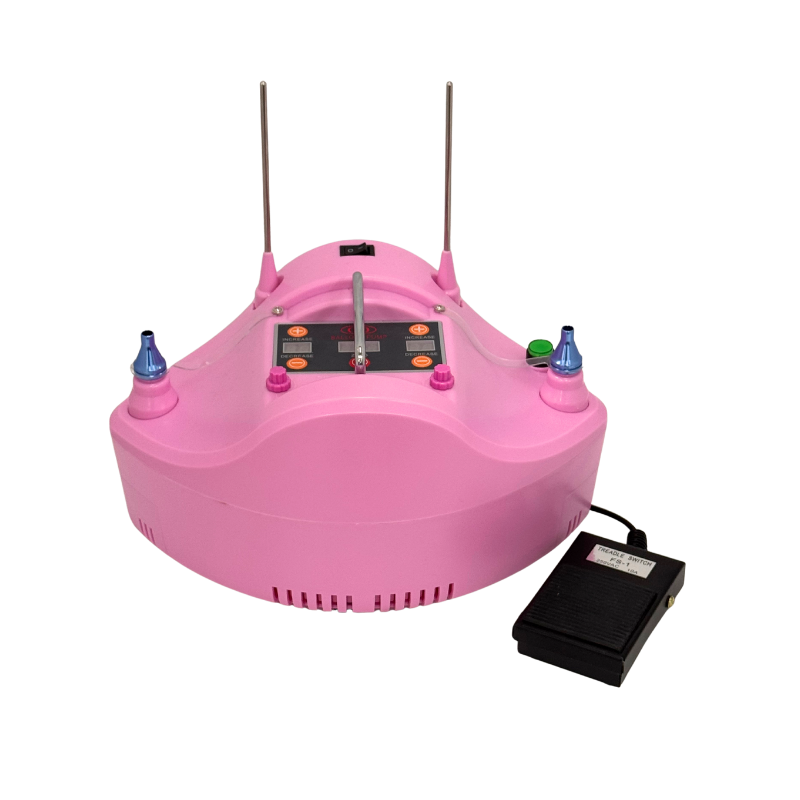 Balloon Inflator with Double Stuffing Tool