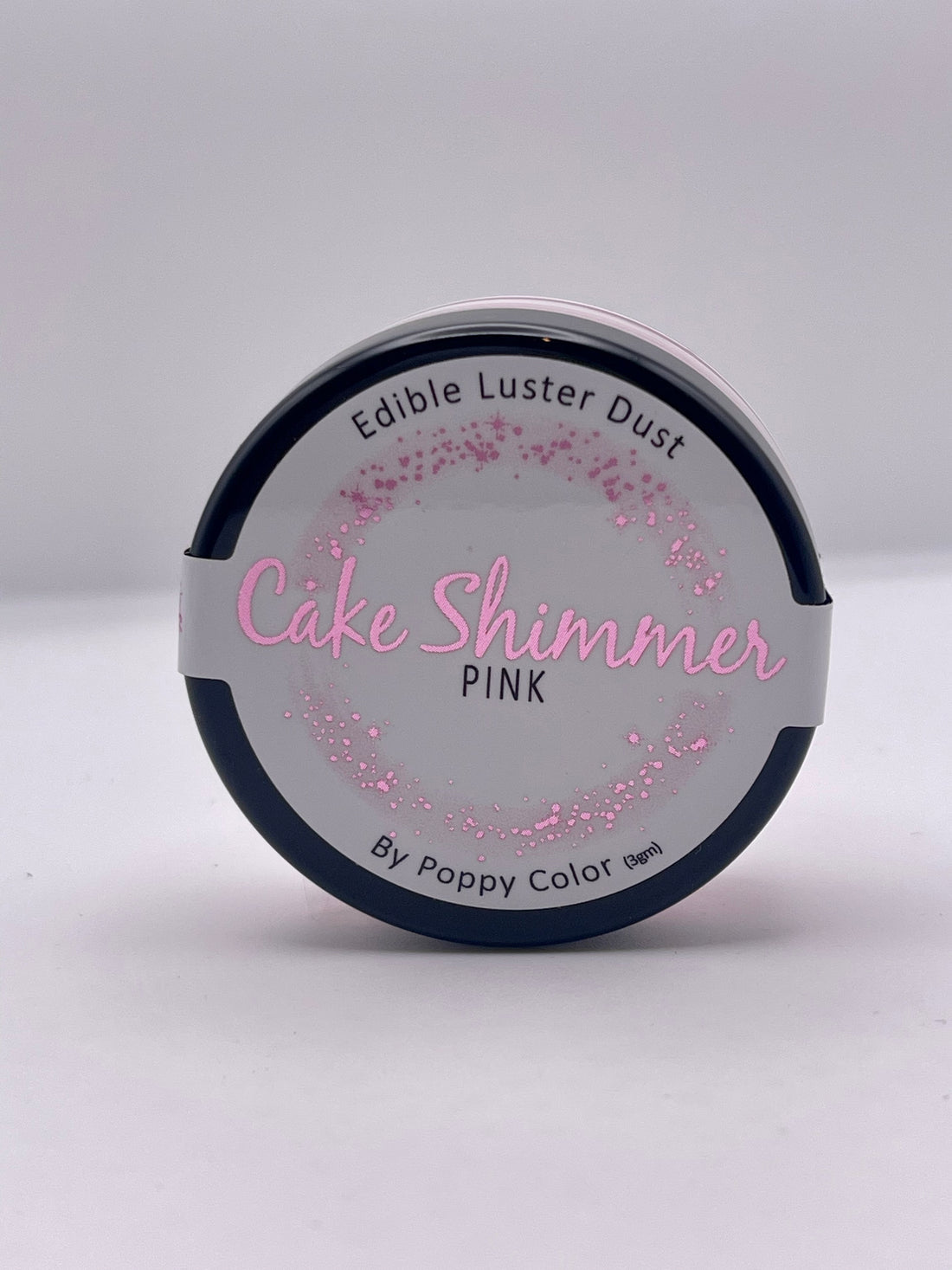 Cake Shimmer Pink by Poppy Paint 100% Edible Luster Dust 3g for Cake Decorating