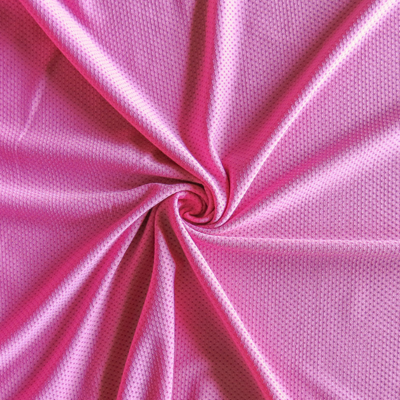 Athletic Mesh PinkFire Dri-Fit Stretch Mini Mesh Fabric