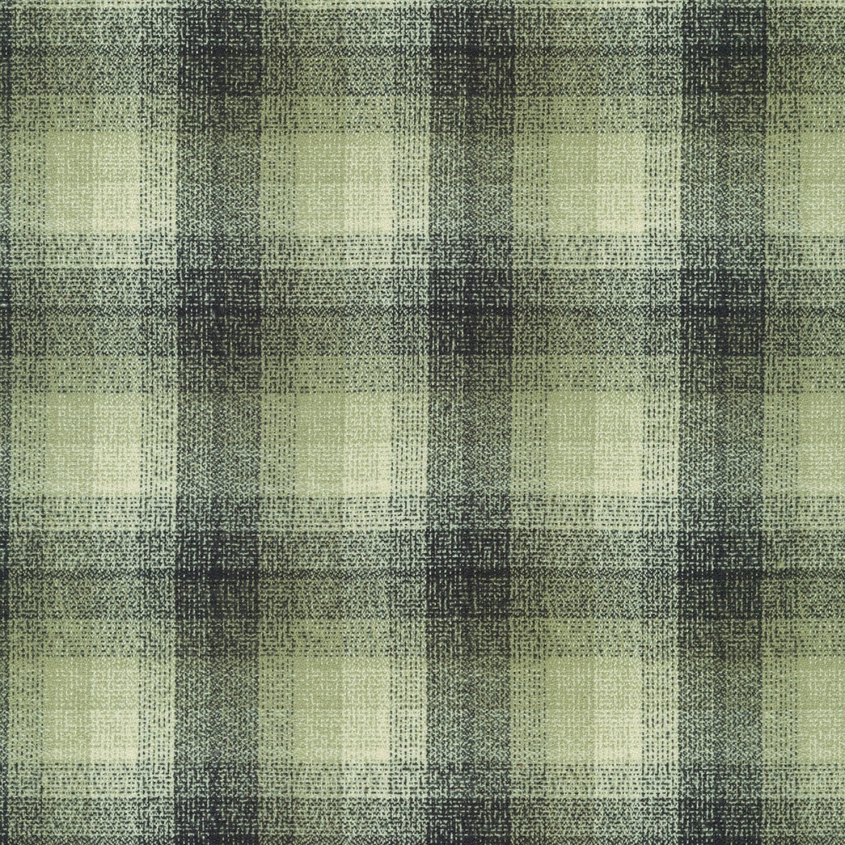 Flannel Fabric Plaid Olive Medium Weight Robert Kaufman