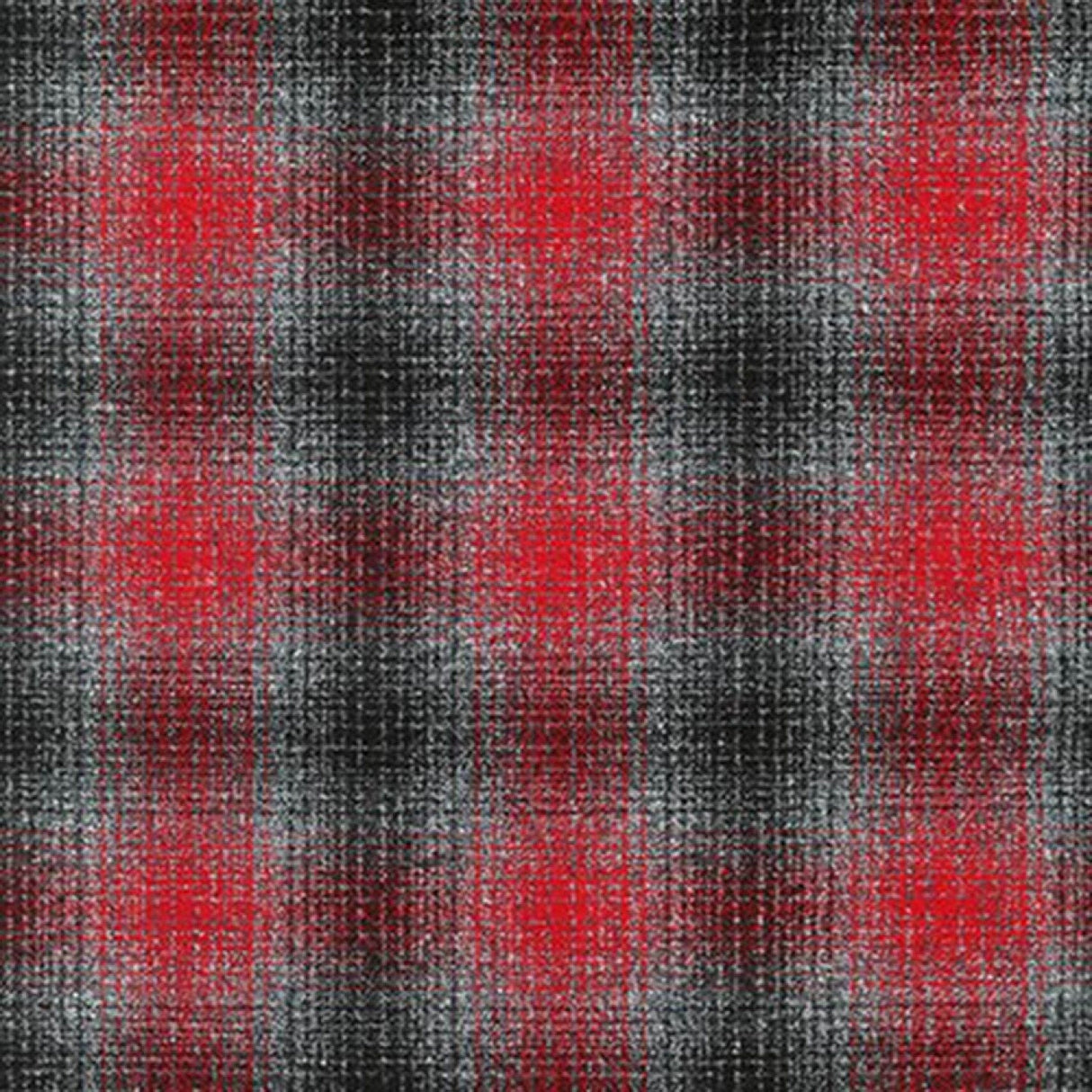Flannel Fabric Platinum Plaid Mammoth Robert Kaufman