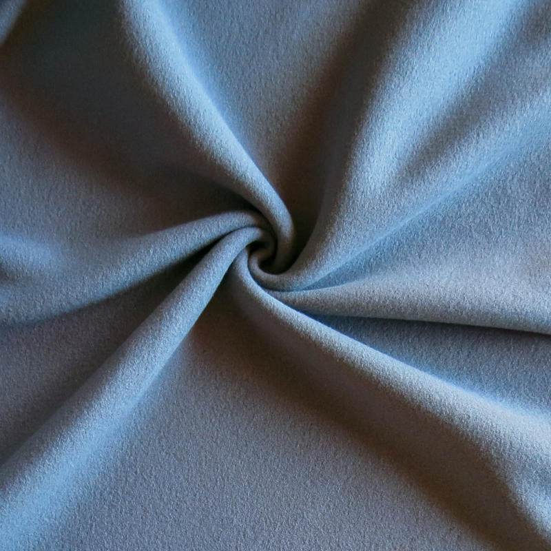 Polartec 200 Double Velour Fleece Fabric Slate Blue