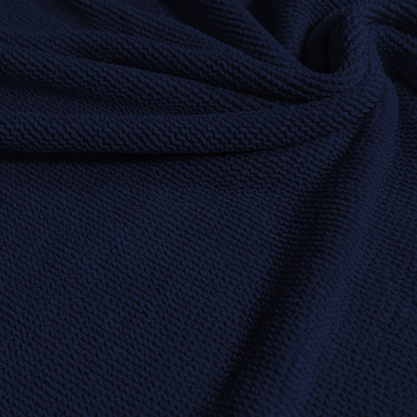 Popcorn Polyester Spandex Jacquard Fabric - 4-Way Stretch, 28" Width (1 Yard)