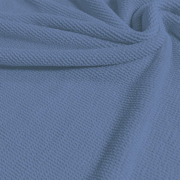 Popcorn Polyester Spandex Jacquard Fabric