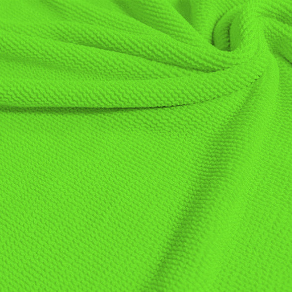 Popcorn Polyester Spandex Jacquard Fabric - 4-Way Stretch, 28" Width (1 Yard)