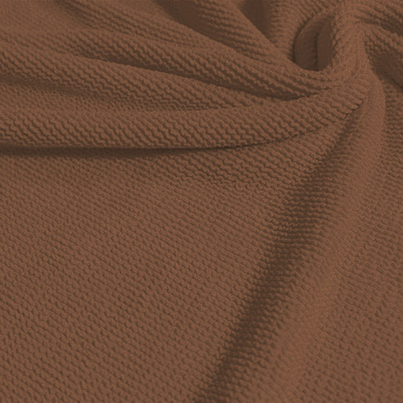Popcorn Polyester Spandex Jacquard Fabric - 4-Way Stretch, 28" Width (1 Yard)