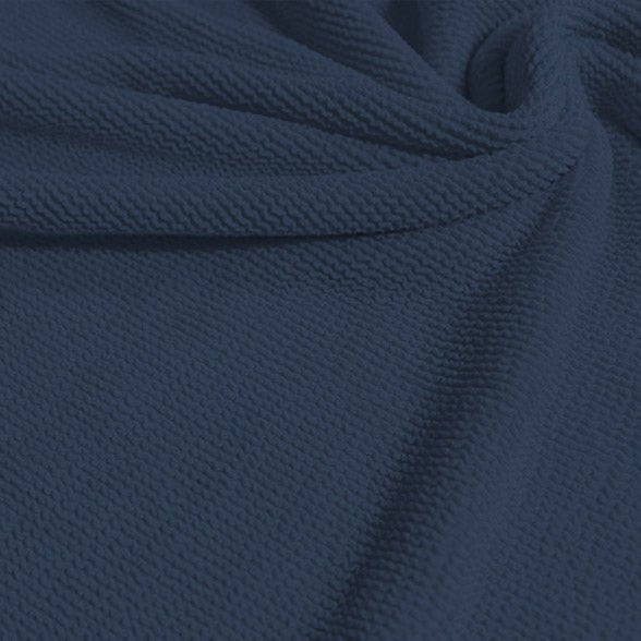 Popcorn Polyester Spandex Jacquard Fabric