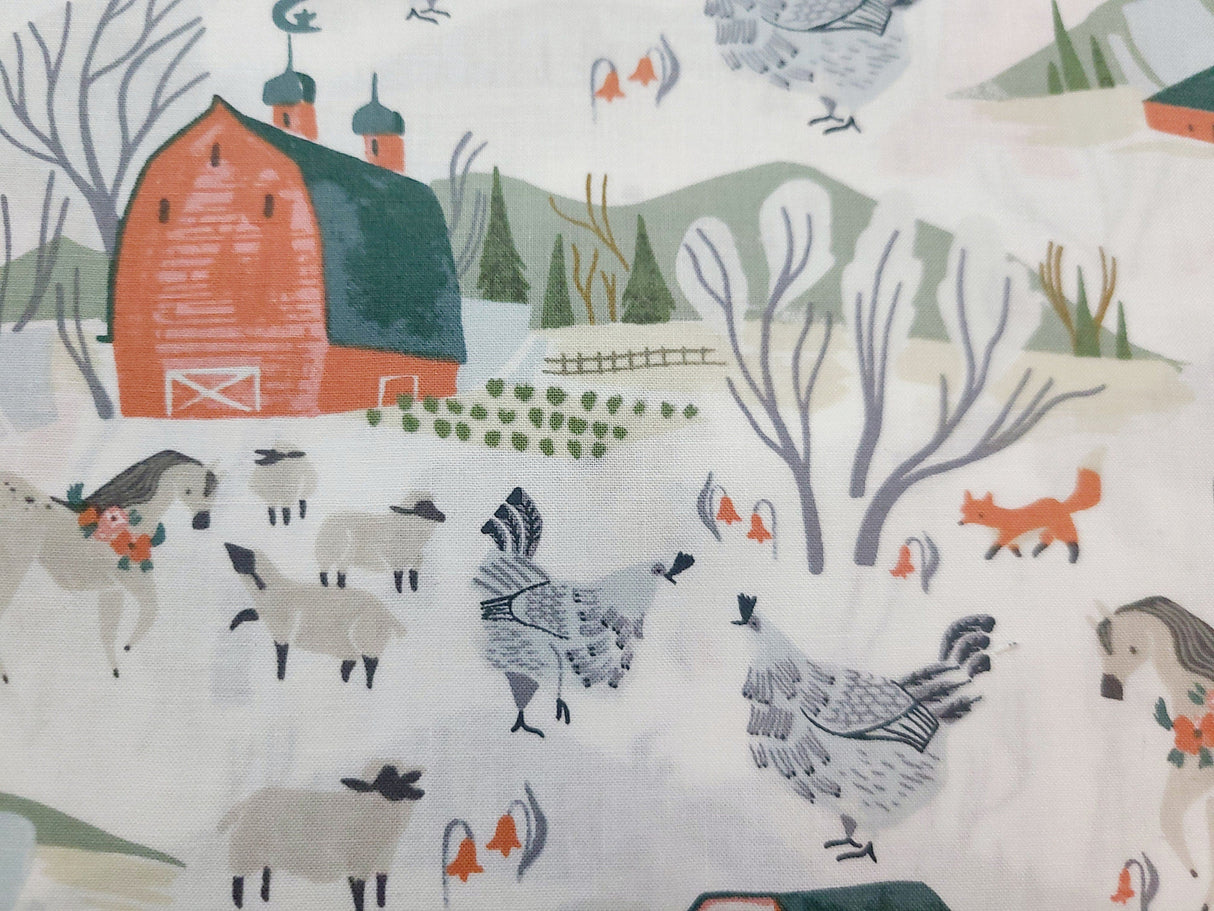 Quilting Cotton Poppy Prairie Floral Dear Stella