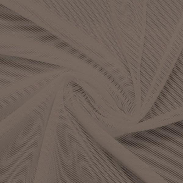 Power Mesh Nylon Spandex Fabric - Skin Tones And Neutrals Collection, 58" Width, 4-Way Stretch (1 Yard)