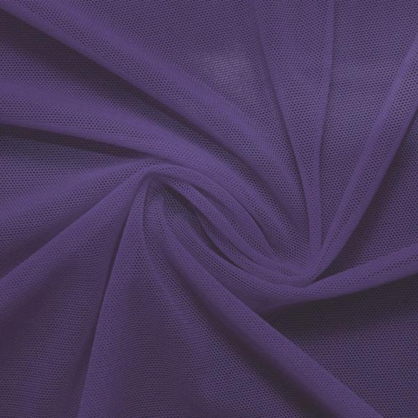 Power Mesh Nylon Spandex Fabric - Classic Collection, 58" Width, 4-Way Stretch (1 Yard)