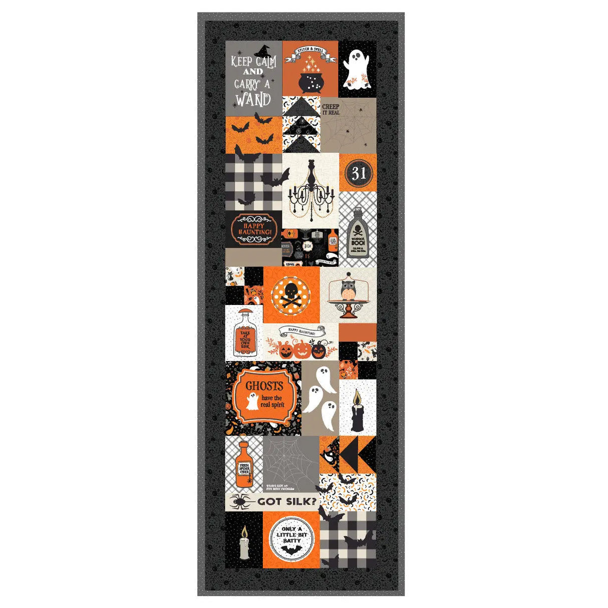 Halloween Quilt Pattern Pumpkins & Potions Ladder