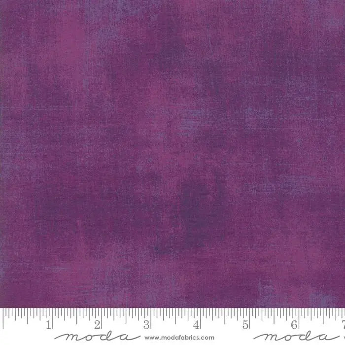 Purple Grunge Basics Zoe Cotton Fabric 44/45"