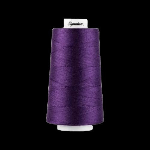 6000 Yard Sewing Thread Spun Polyester Fabric - All Purpose Overlock Cone, Baby Blue, 6000 Yards