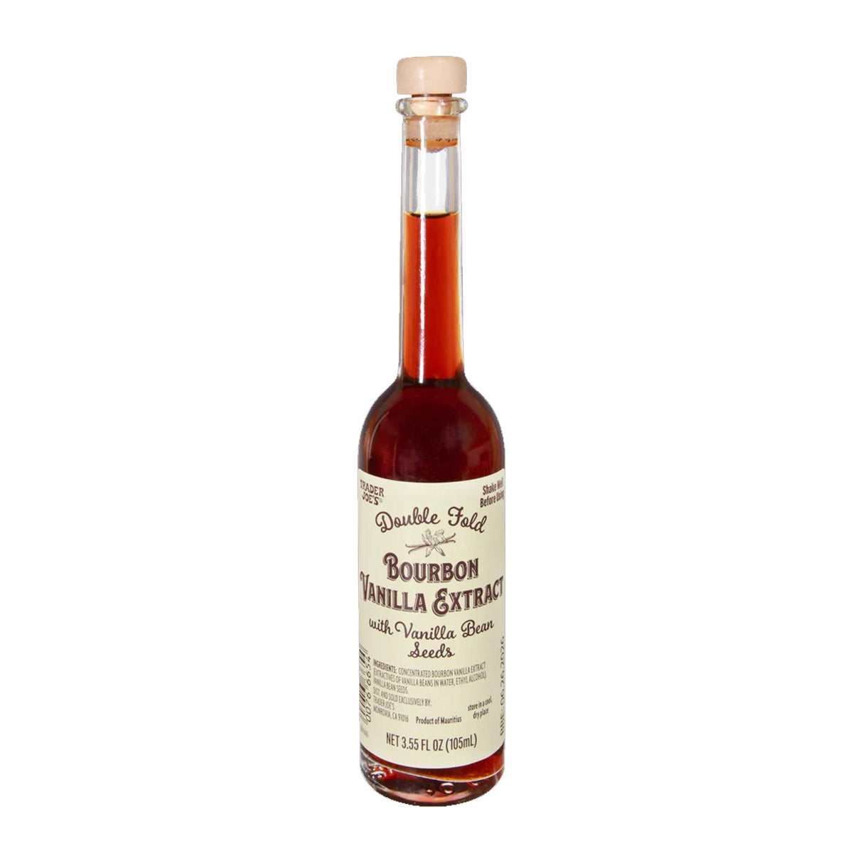 Double Fold Bourbon Vanilla Extract 3.55 Fl Oz