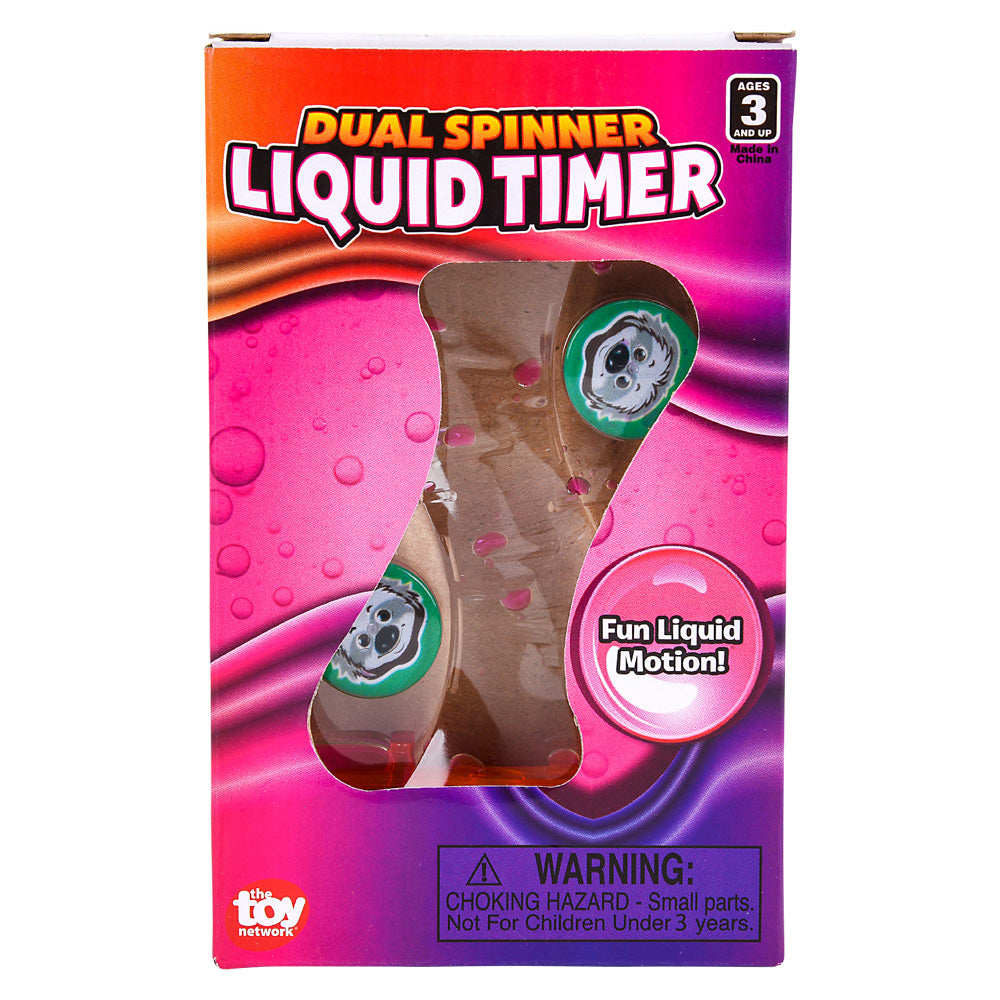 Liquid Timer Sloth Dual Spinner