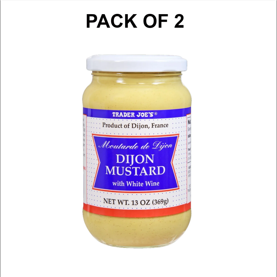 Trader Joe’s Dijon Mustard with White Wine - Flavorful & Versatile Snack