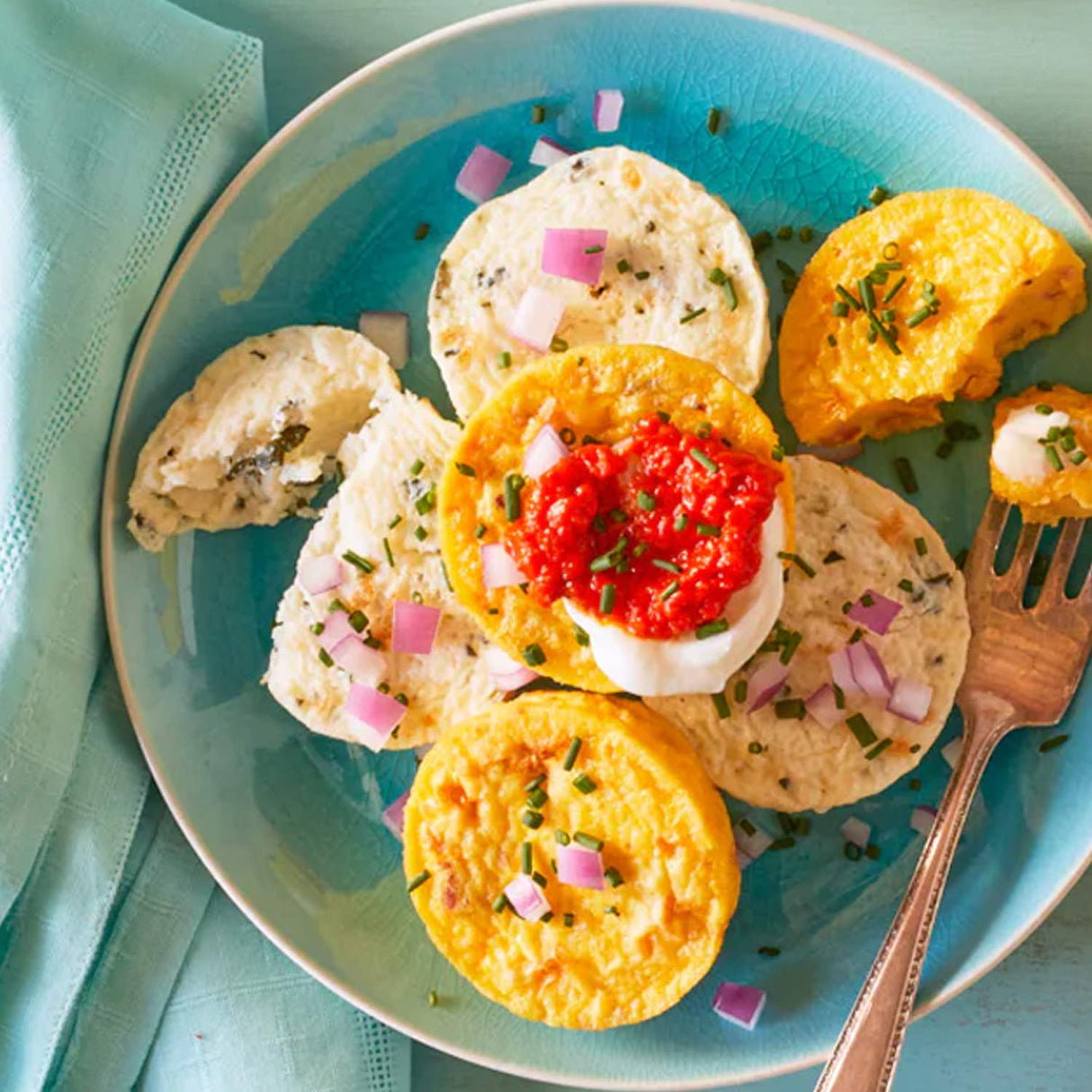 Trader Joe’s Egg Bites Cheese, Spinach & Kale 4.2 Oz
