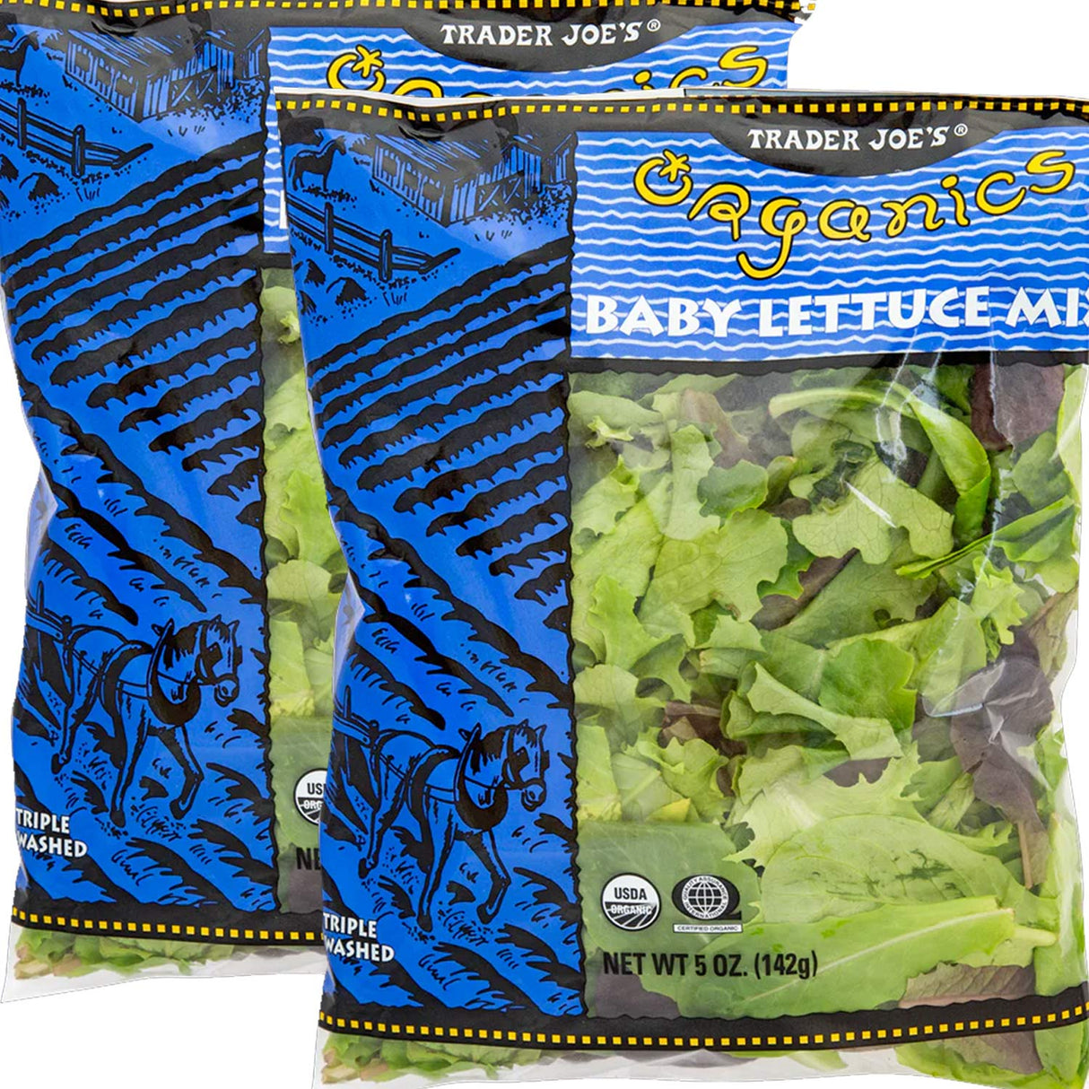 Trader Joe’s Organic Baby Lettuce Mix 5 Oz