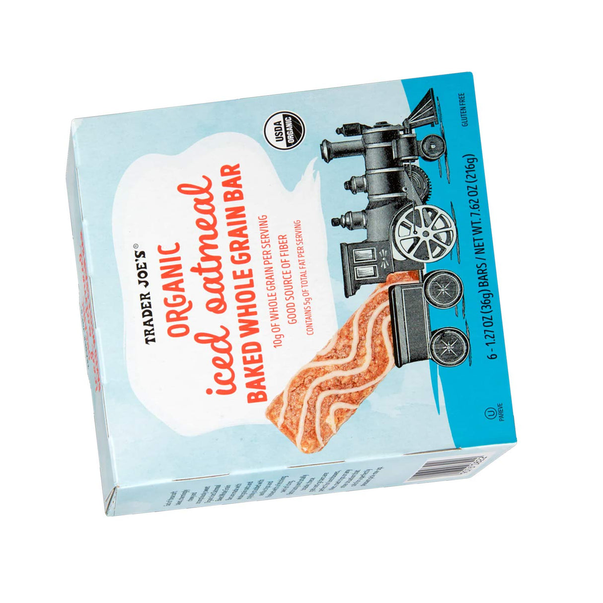 Organic Iced Oatmeal Baked Whole Grain Bar /1.27 Oz