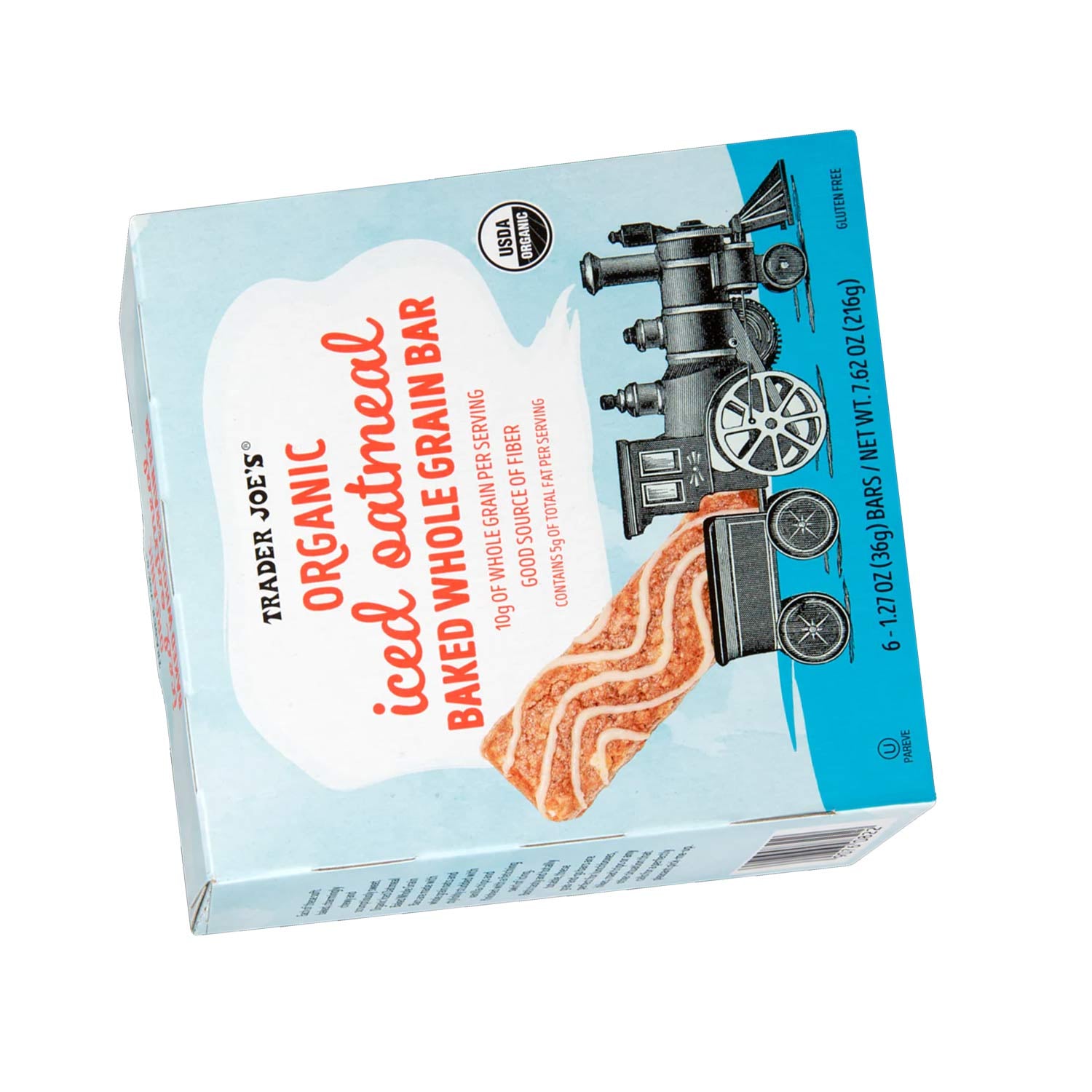 Organic Iced Oatmeal Baked Whole Grain Bar /1.27 Oz