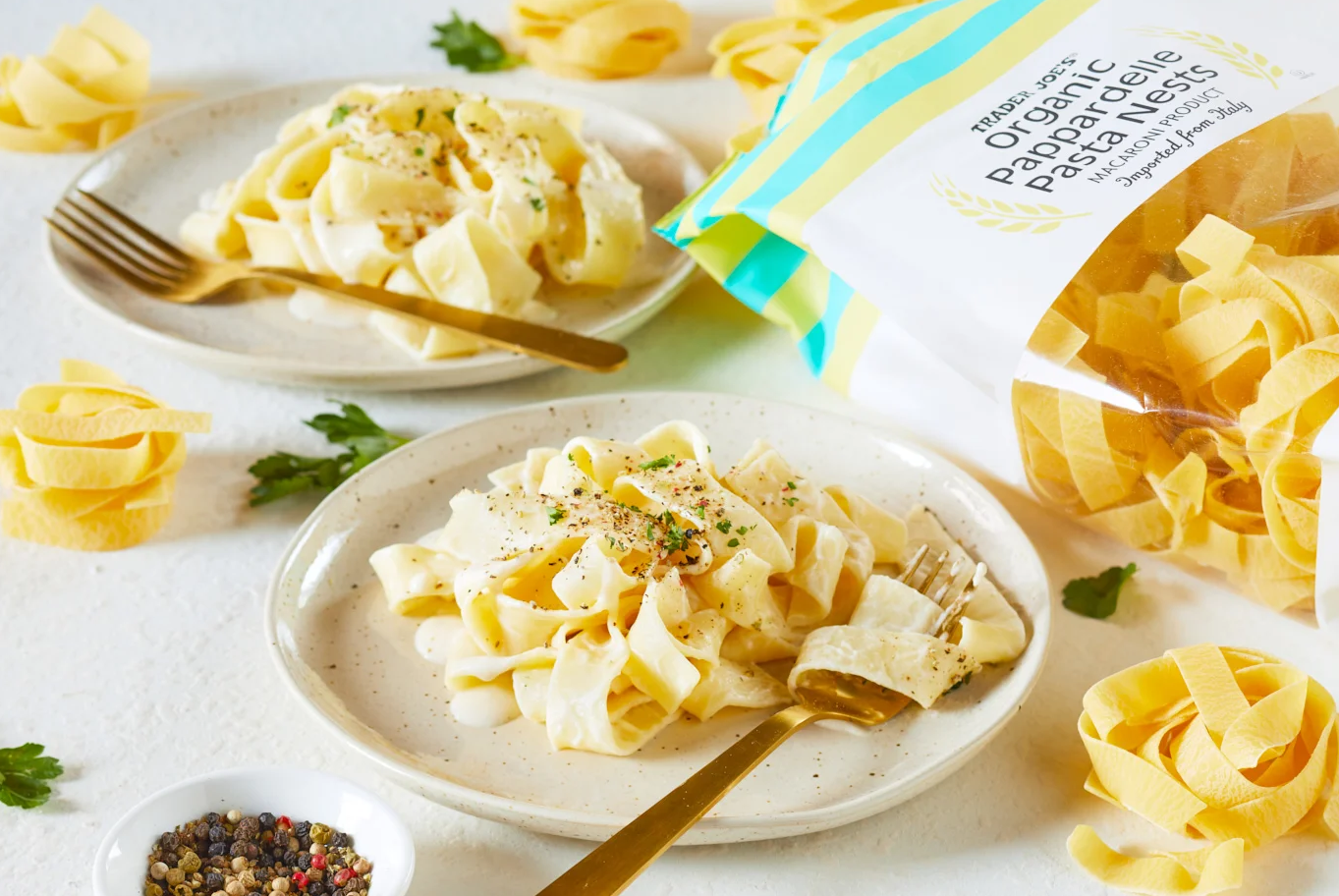 Traders Joe's Organic Papperdelle Pasta Nests