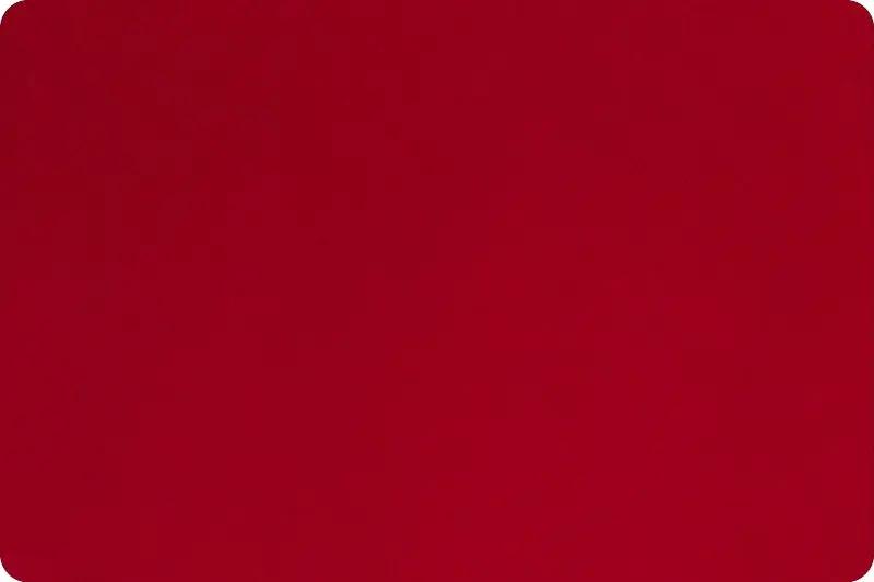 Cuddle Fabric Solid Cardinal by the Yard