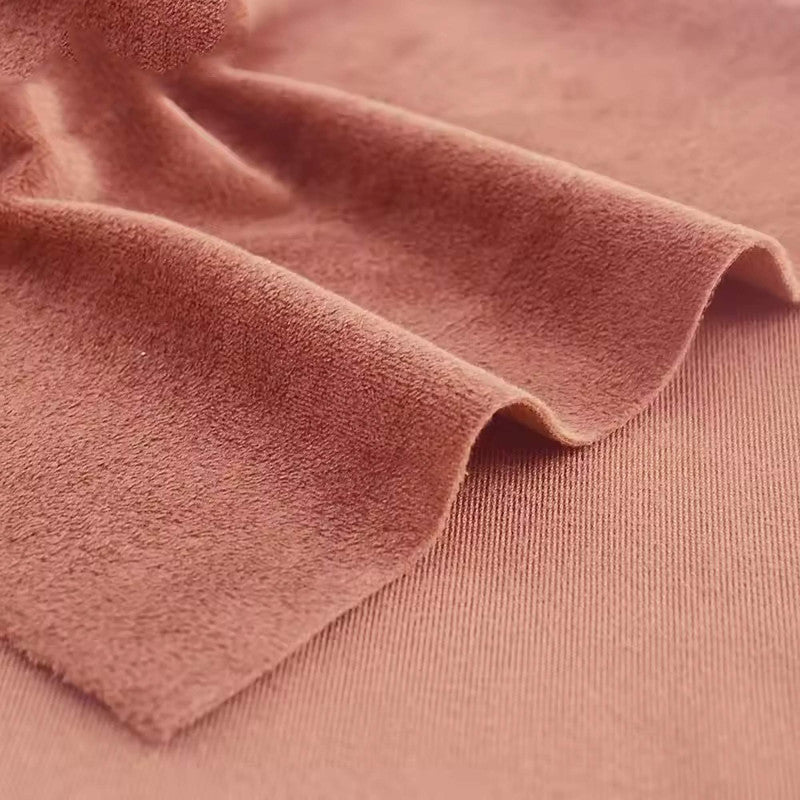 Solid Color Short Plush Velvet Fabric Super Soft Cloth Diy Handmade Home Textile Toy Apparel Cushion Pillow Blanket Material