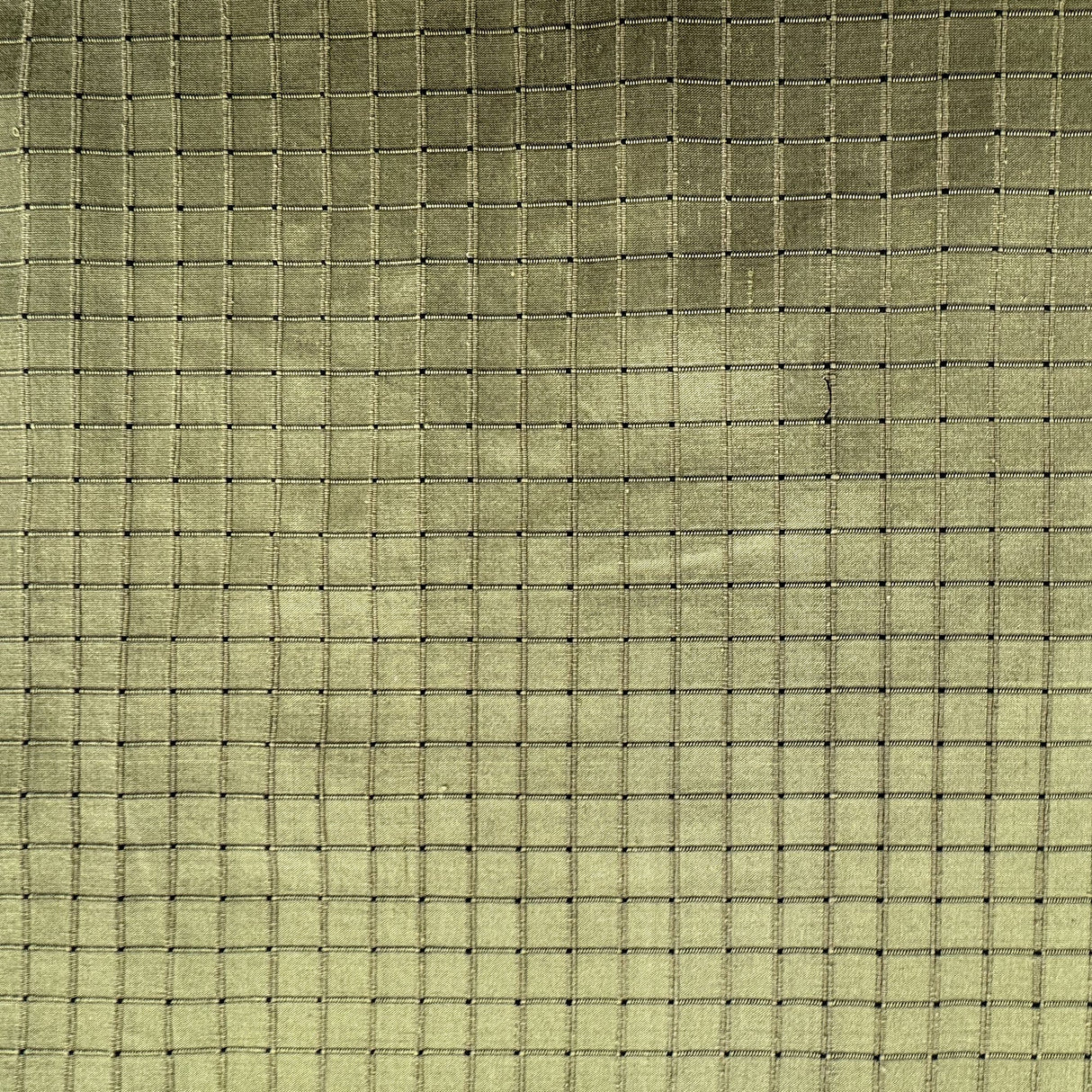Rashid Silk Fabric - Solid Small Square Geometric, 54" Width (1 Yard)