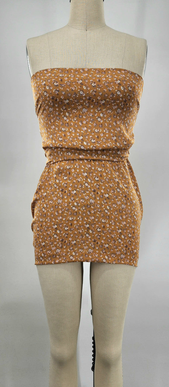 1 Yard Mustard Gold Rayon Crinkle Fabric For Dresses Blouses Skirts Lightweight Apparel 50/52" Width