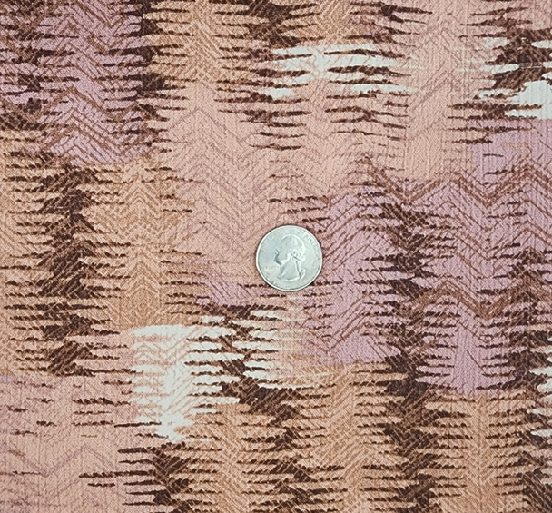 1 Yard Rose Dust Crinkled Rayon Lightweight Drapey Fabric for Flowing Skirts, Chic Blouses & Casual Dresses 50/52 Inch Width