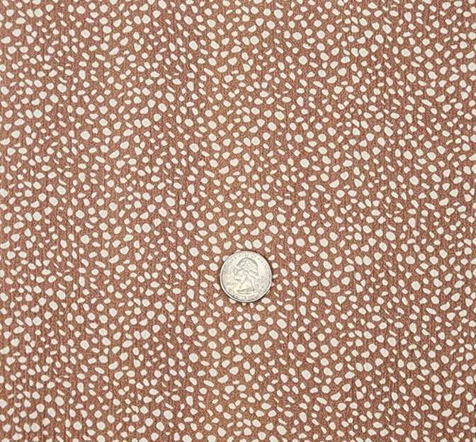 Rayon Crinkle 1D1046 Rayon Fabric - Taupe/Beige, 50/52" Width (1 Yard)