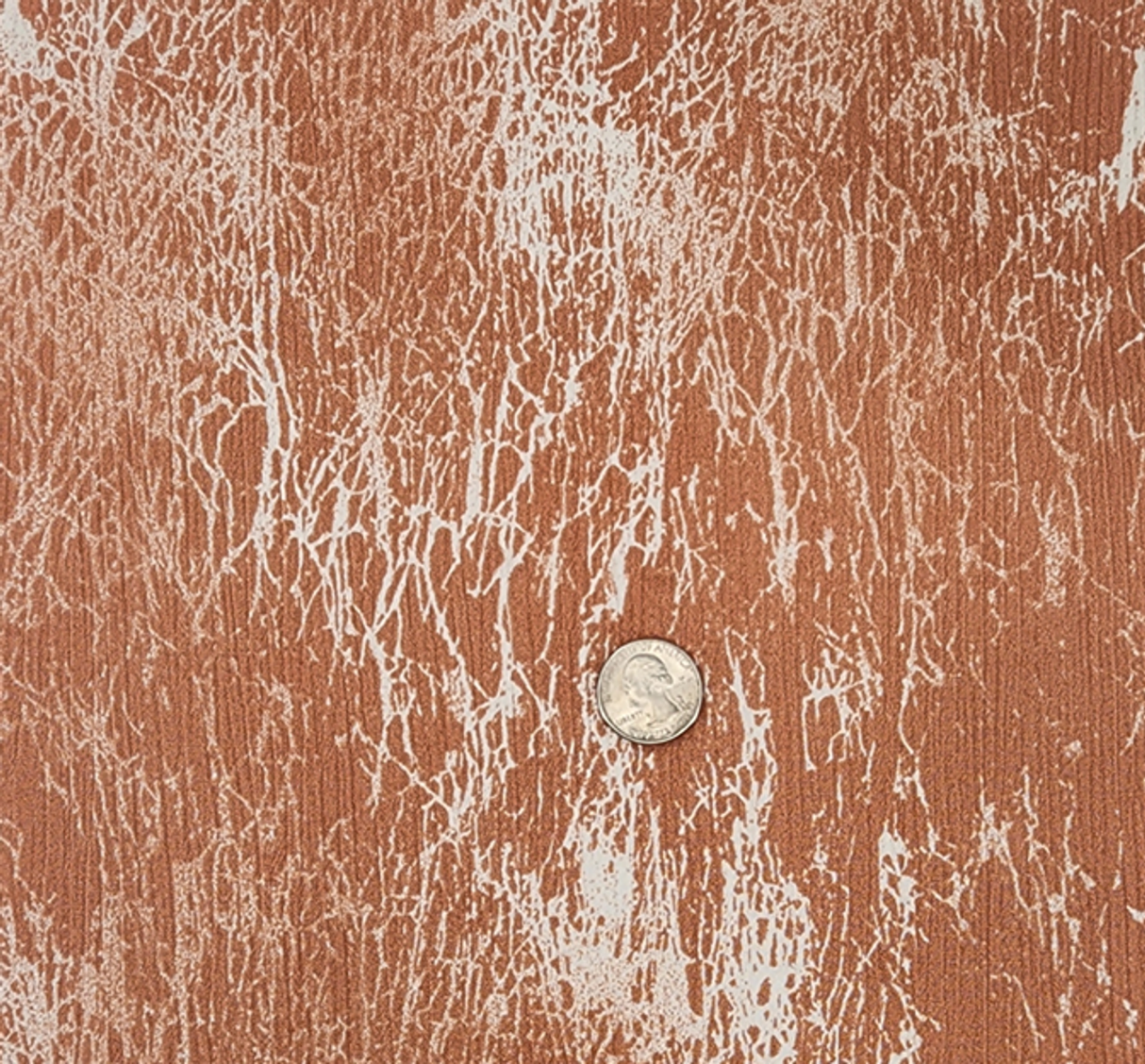 1 Yard Rayon Crinkle Brown/Ivory Woven Fabric, 50/52″ Wide 100% Rayon