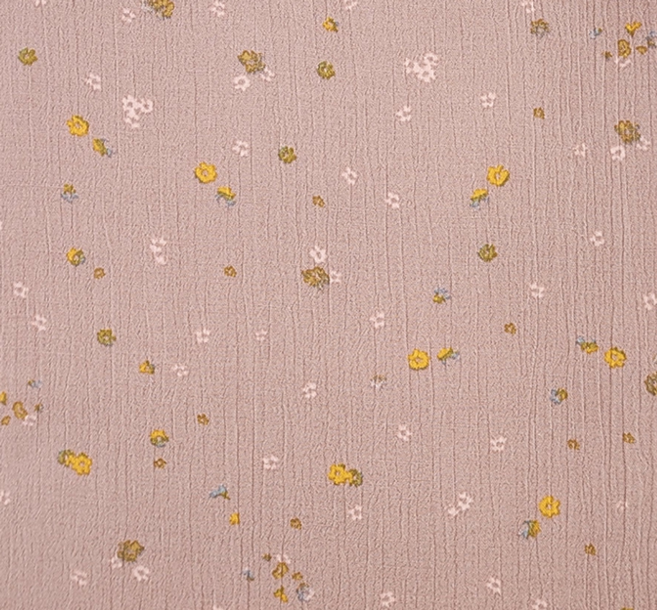 1 Yard Soft Mauve Rayon Crinkle Woven Fabric 50/52 Inch Wide Perfect for Sewing Projects