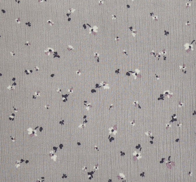 Rayon Crinkle 1D1287 Rayon Fabric - Silver Crinkle, 50/52" Width
