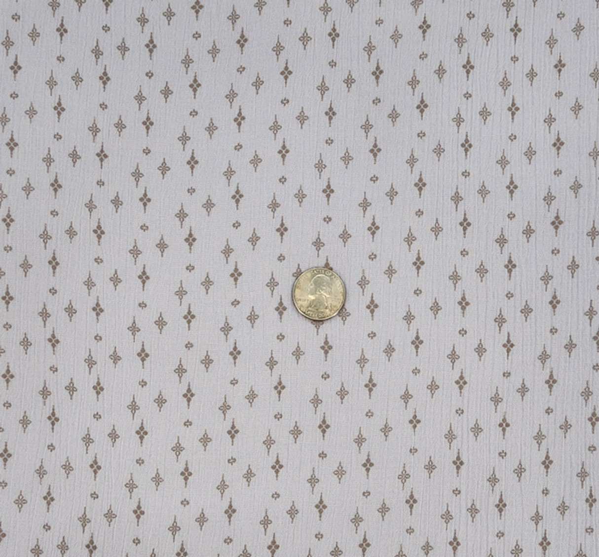 1 Yard Soft Lavender Taupe Rayon Crinkle Fabric by the Yard Lightweight 50/52" Wide 125 GSM