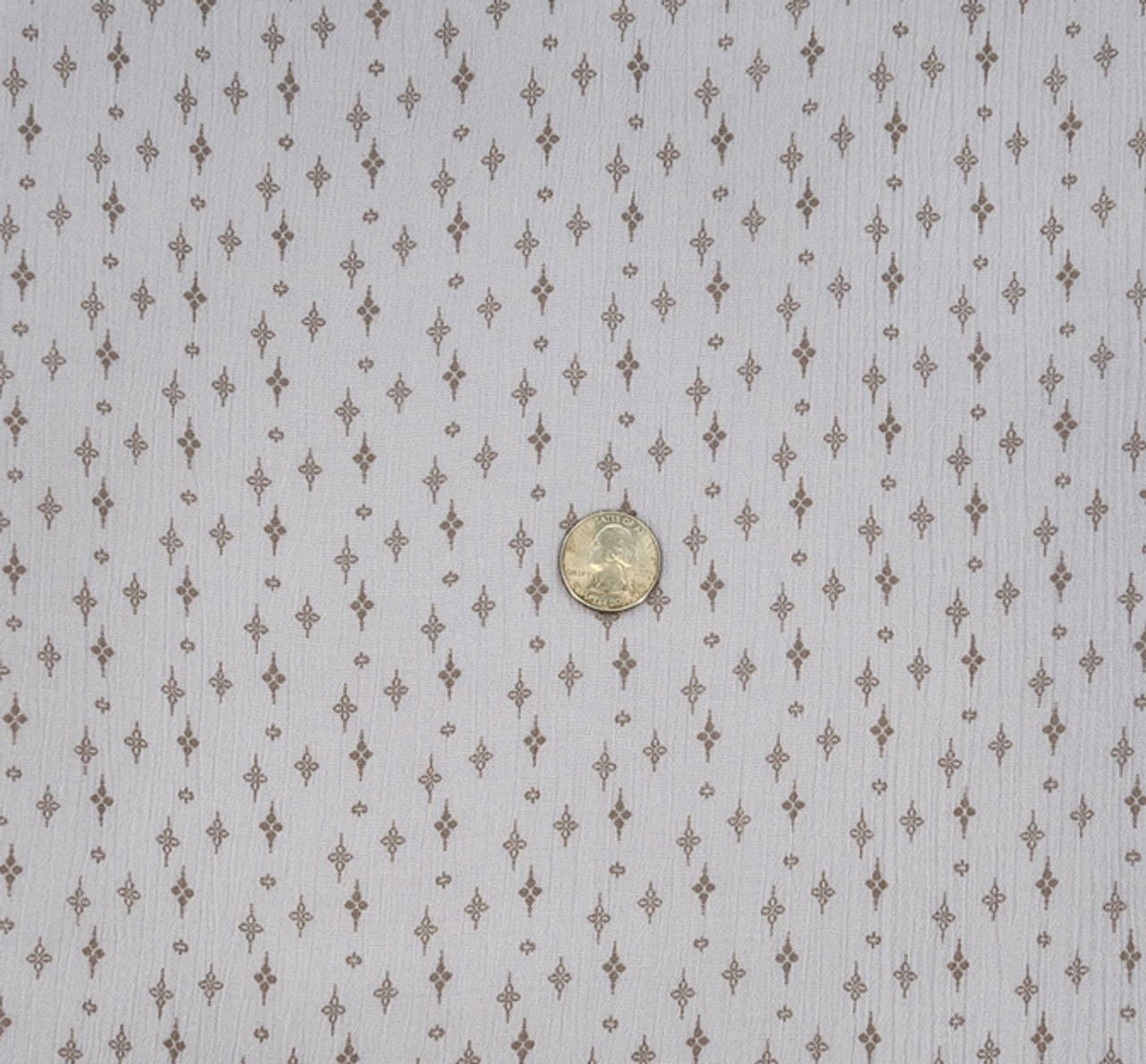 1 Yard Soft Lavender Taupe Rayon Crinkle Fabric by the Yard Lightweight 50/52" Wide 125 GSM